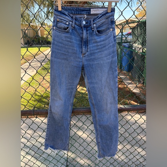 Cropped Rag and bone jeans - Picture 1 of 2